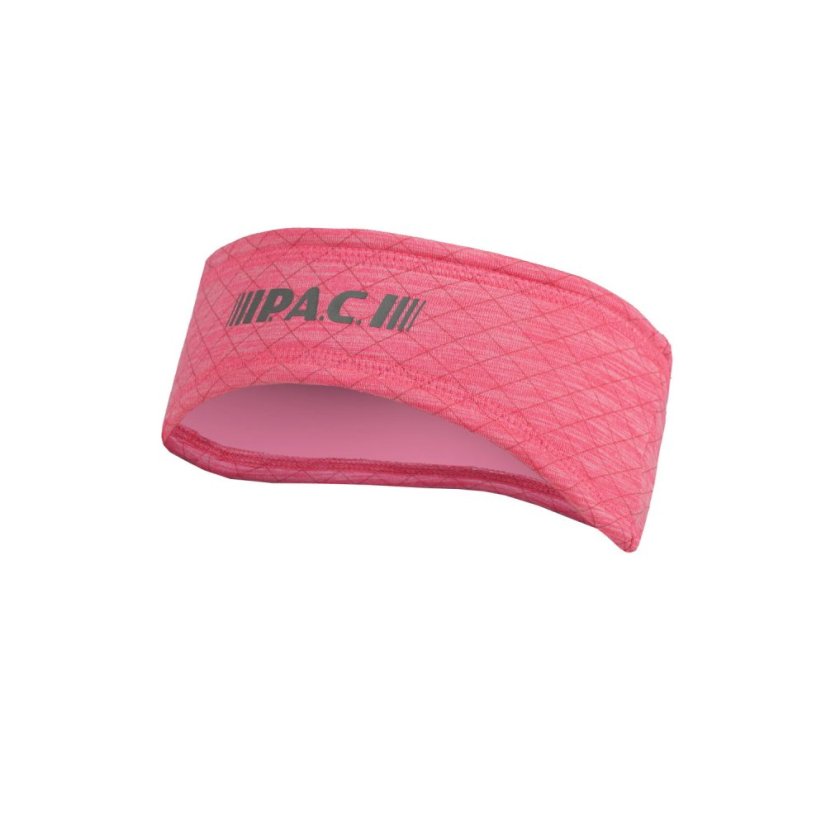 Čelenka P.A.C. Craion 360 Allover Reflective Headband - Pink S/M