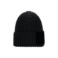 Čiapka P.A.C. DIY Pat Merino Beanie - Black