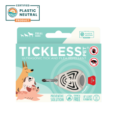 Ultrazvukový odpudzovač kliešťov pre psov a mačky Tickless PET Beige