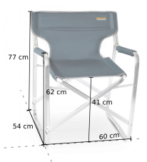 Stolička Pinguin Director chair (blue)