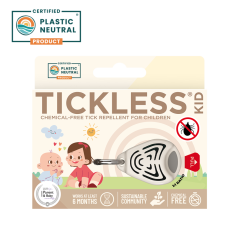 Ultrazvukový odpudzovač kliešťov Tickless Kid Beige