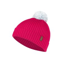 Detská čiapka P.A.C. Oloma  Reflective Pom Beanie - Pink