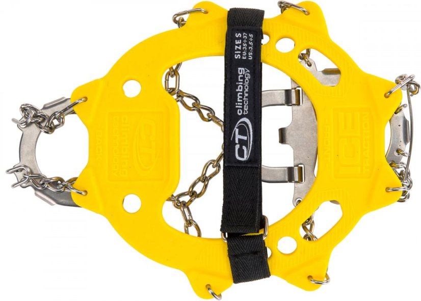 Retiazkové mačky / nesmeky Climbing Technology Ice Traction Crampon - veľkosť S, Yellow