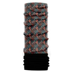 Detská multifunkčná šatka P.A.C. Kids Recycled Fleece - Woodland Mushroom