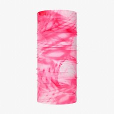 Detská multifunkčná šatka BUFF Coolnet UV+ - Treya Pink Fluor
