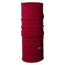 Multifunkčná šatka P.A.C. Merino Wool - Paisley Plum Black