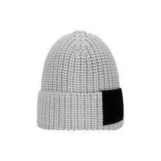 Čiapka P.A.C. DIY Pat Merino Beanie - Grey Melange