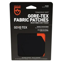 Opravné záplaty GEAR AID Tenacious Tape GORE-TEX Fabric Patches (black)