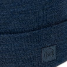 Čiapka BUFF HW Merino Wool Hat Loose - Solid Night Blue