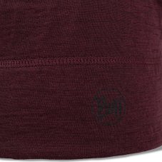 Čiapka BUFF LW Merino Wool Hat - Solid Garnet