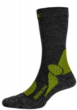 Ponožky P.A.C. TR 4.1 Trekking Merino Compression Pro Women Anthracite-Forest