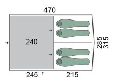 Stan Pinguin Interval 4 (blue)